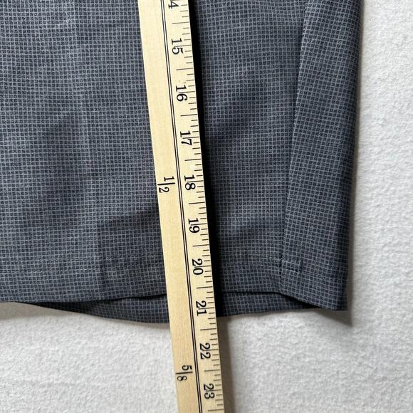 Pebble Beach Men's Performance Shorts Stretch Wicking Sun Protection Gray 38 - Picture 4 of 9